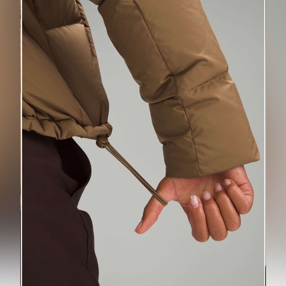 ✨NWT✨ Lululemon Wunder Puff Cropped Jacket, All-Spice color - Picture 4 of 6